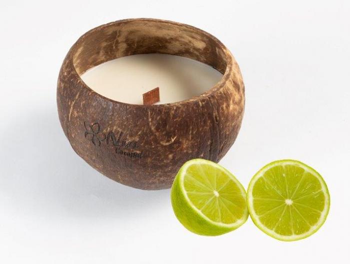 Kokoskerze - Lime